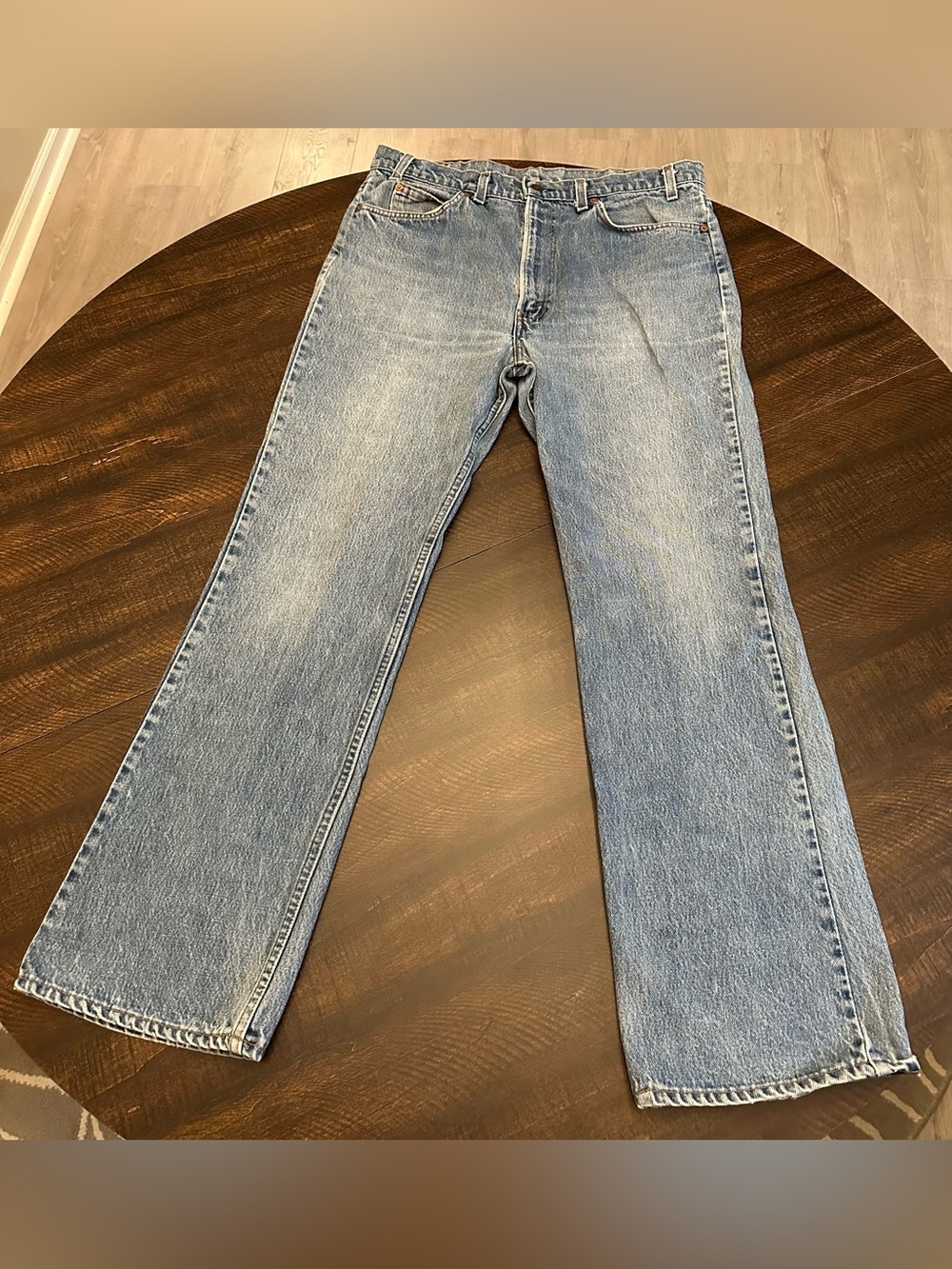 Vintage Levis Strauss 532 Mens Orange Tab Med Wash Jeans 34x30 USA